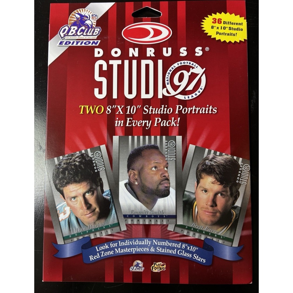 Lot Of 36 1997 Donruss Studio 8x10 Silver Portrait Proofs (16W)